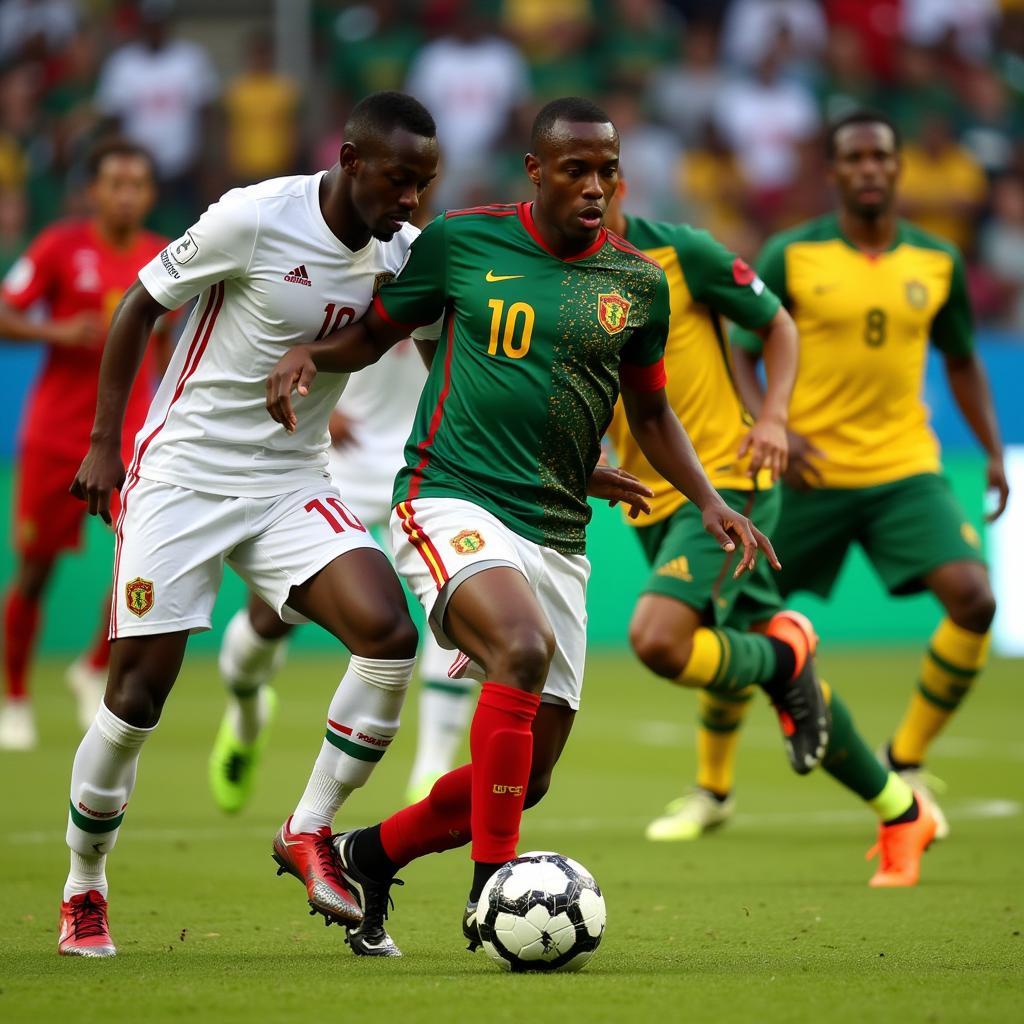 Cameroon vs các đội bóng châu Phi