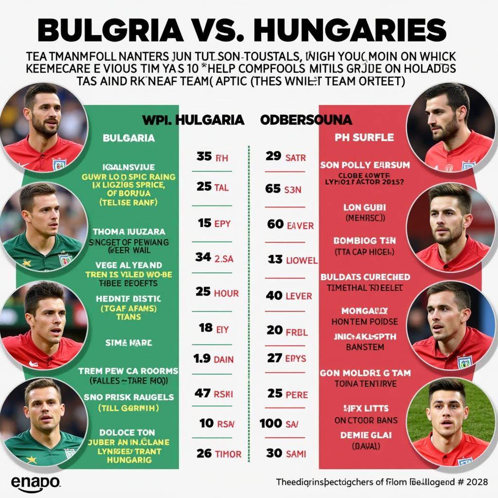 Cầu thủ chủ chốt Bulgaria vs Hungary: Ai sẽ tỏa sáng?