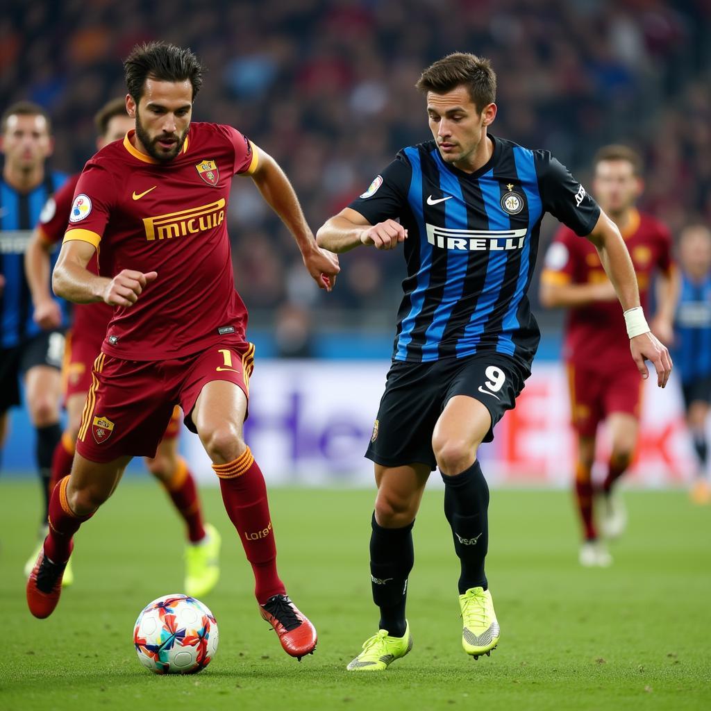 Cầu thủ chủ chốt Roma vs Inter