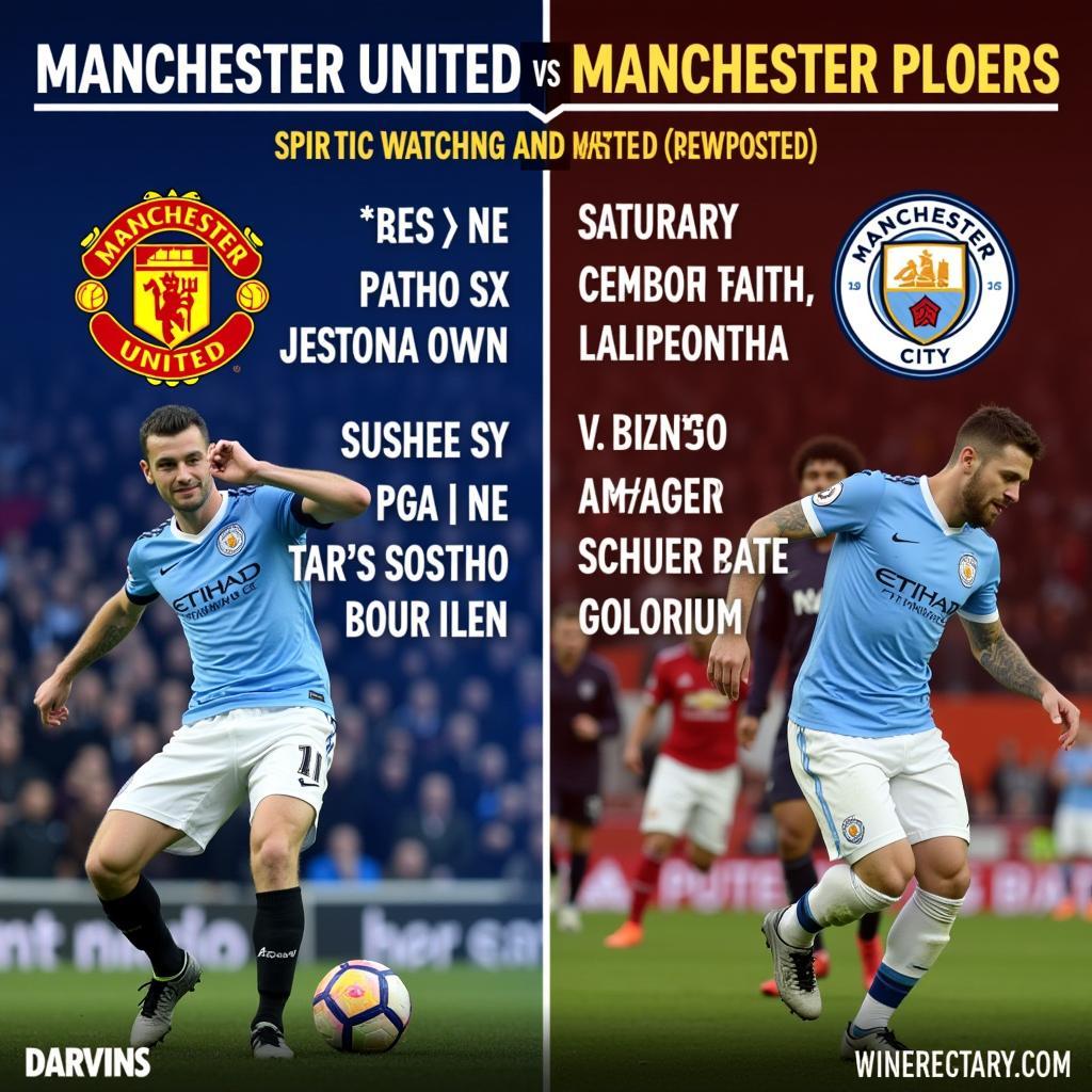 Cầu thủ nổi bật trong trận derby Manchester