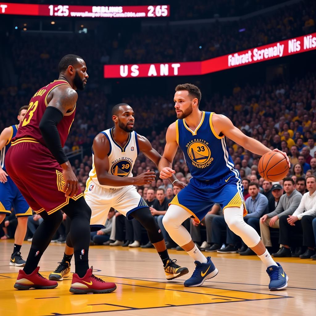 Cavs vs Warriors tranh tài tại Chung kết NBA