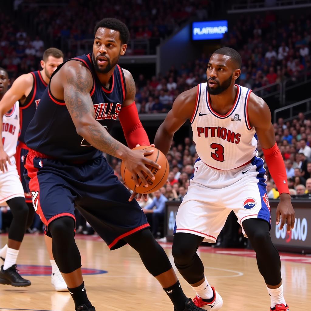 Chicago Bulls vs Detroit Pistons: Cuộc Đối Đầu Thời Hiện Đại