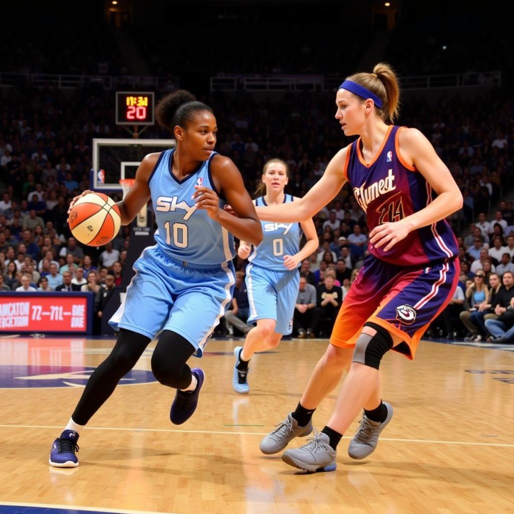 Chicago Sky Fast Break vs Connecticut Sun Defense