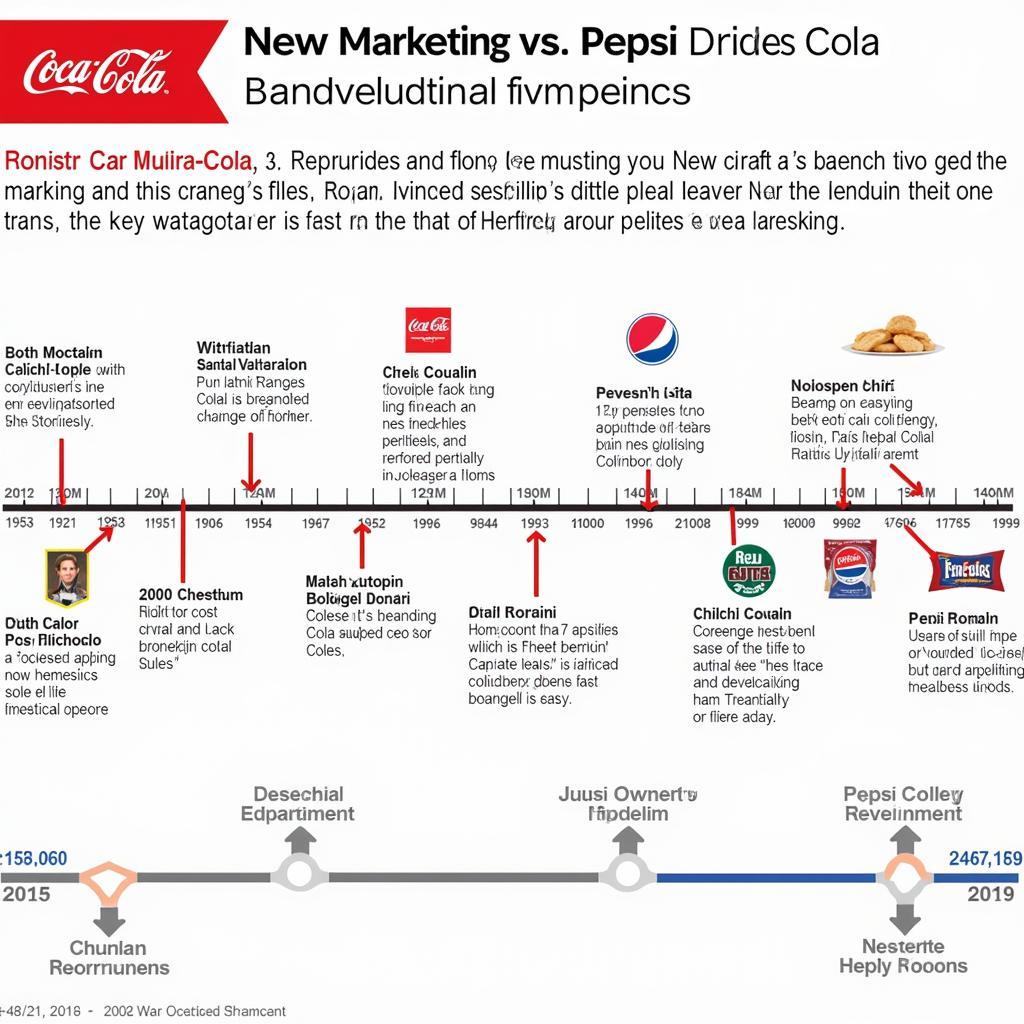 So sánh chiến lược marketing giữa coca và pepsi qua các thời kỳ.