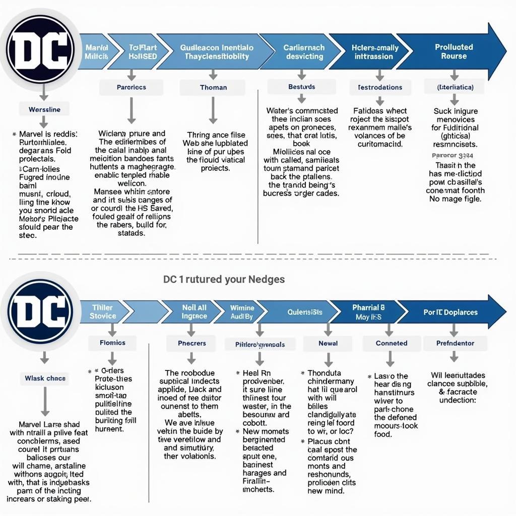 Chiến Lược Phát Triển Nhân Vật Marvel và DC