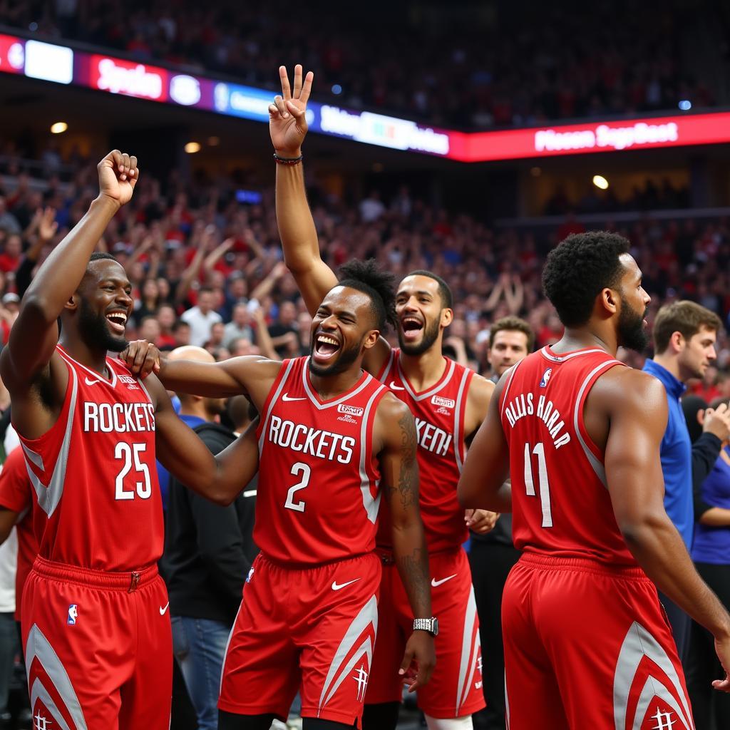 Chiến thắng của Houston Rockets trước Utah Jazz