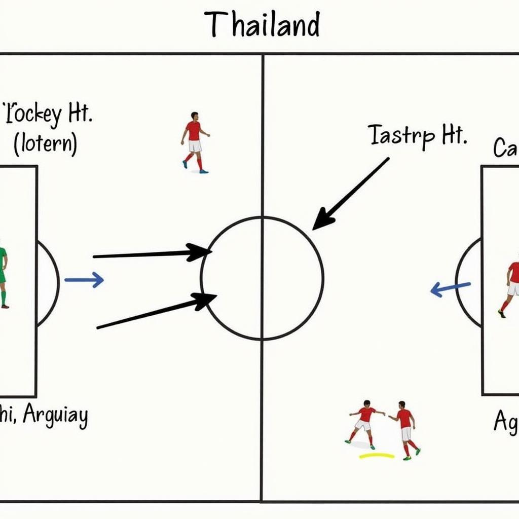 Chiến thuật Ả Rập Xê Út vs Thái Lan