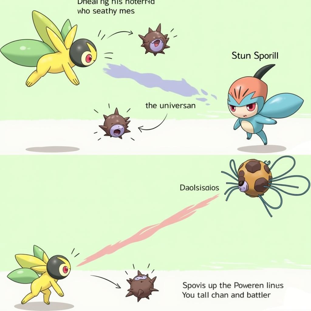 Chiến thuật của Butterfree và Beedrill