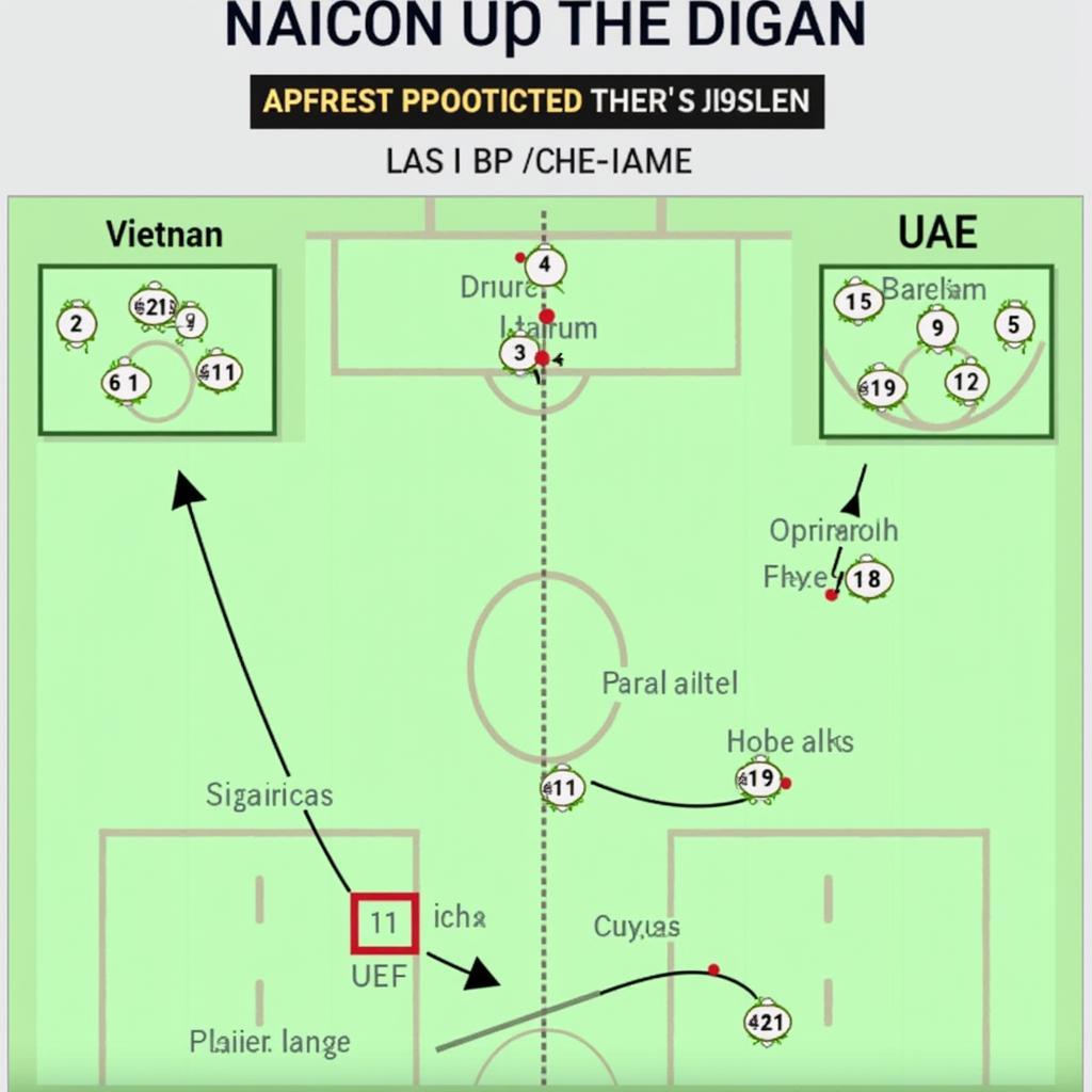 Chiến thuật dự kiến của đội hình Việt Nam vs UAE