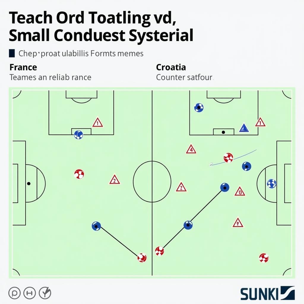 Chiến thuật Pháp vs Croatia