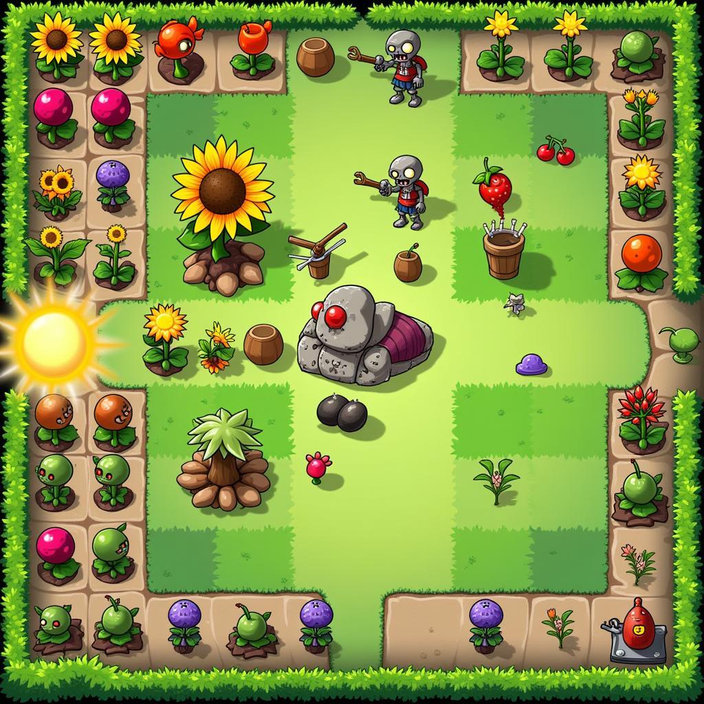 Chiến thuật Plants vs. Zombies: Xây dựng hàng phòng thủ vững chắc