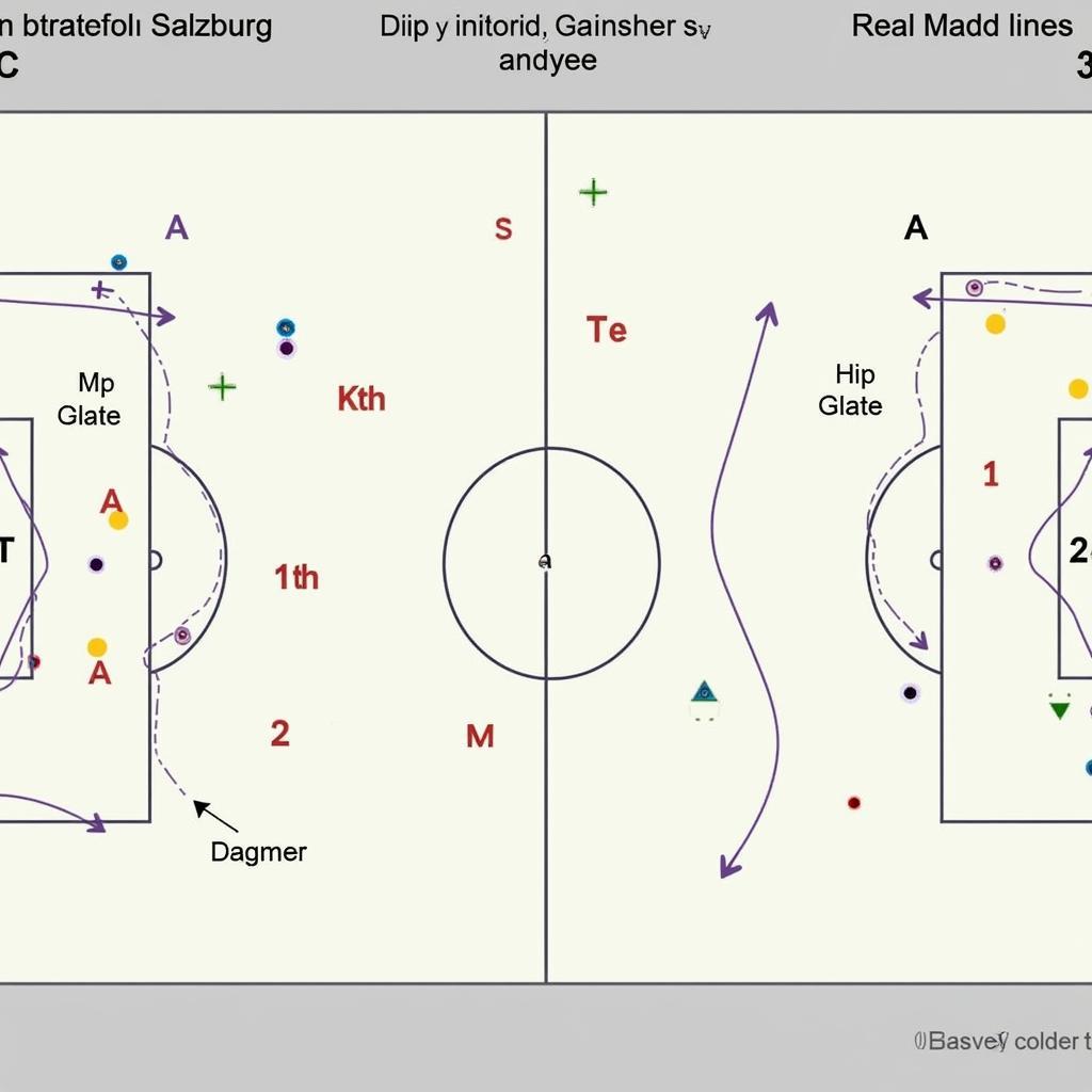 Chiến thuật Salzburg và Real Madrid