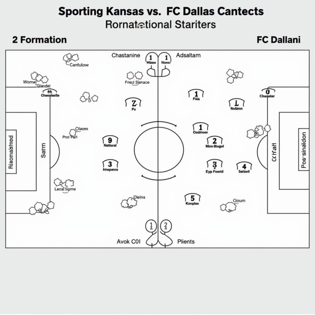 Chiến thuật Sporting Kansas City vs FC Dallas