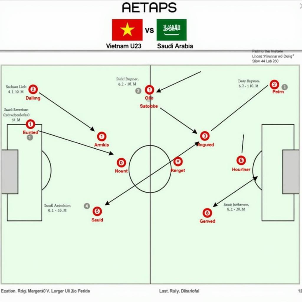 Chiến thuật của U23 Việt Nam khi gặp U23 Ả Rập Xê Út được phân tích bởi các chuyên gia.