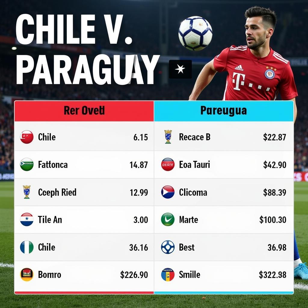 Dự đoán kết quả trận đấu Chile vs Paraguay