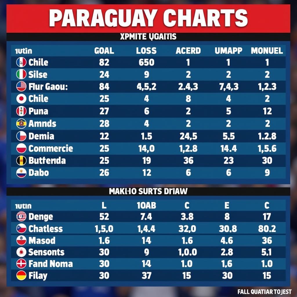 Phong độ gần đây của Chile và Paraguay