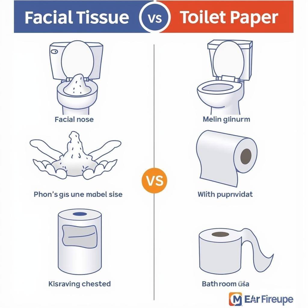 Choosing Between Facial Tissue and Toilet Paper: Factors to Consider