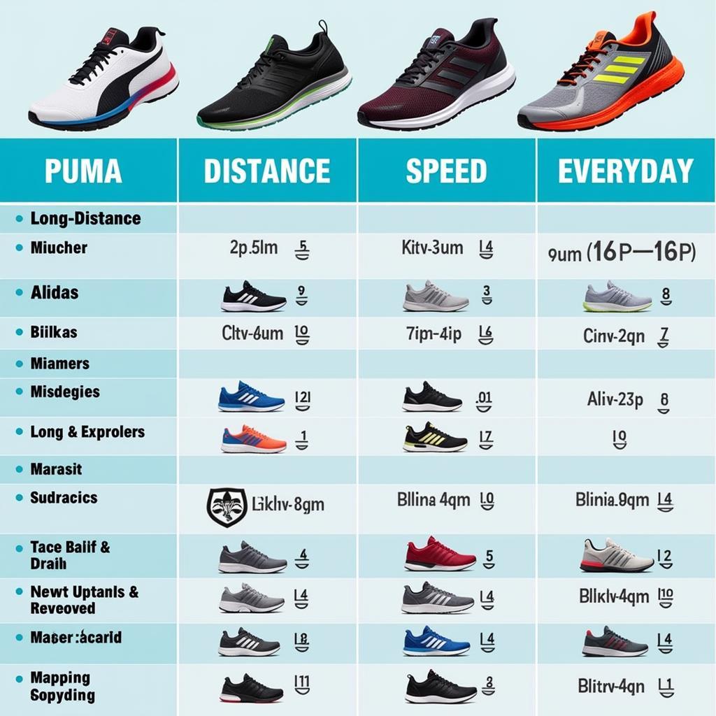 Chọn lựa giày chạy bộ Puma và Adidas