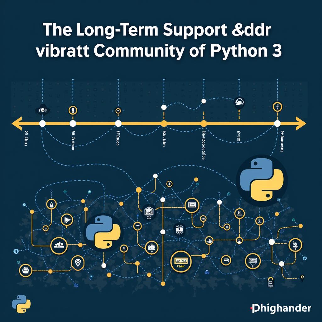 Chọn Python 3: Ưu điểm về hỗ trợ dài hạn và cộng đồng lớn mạnh