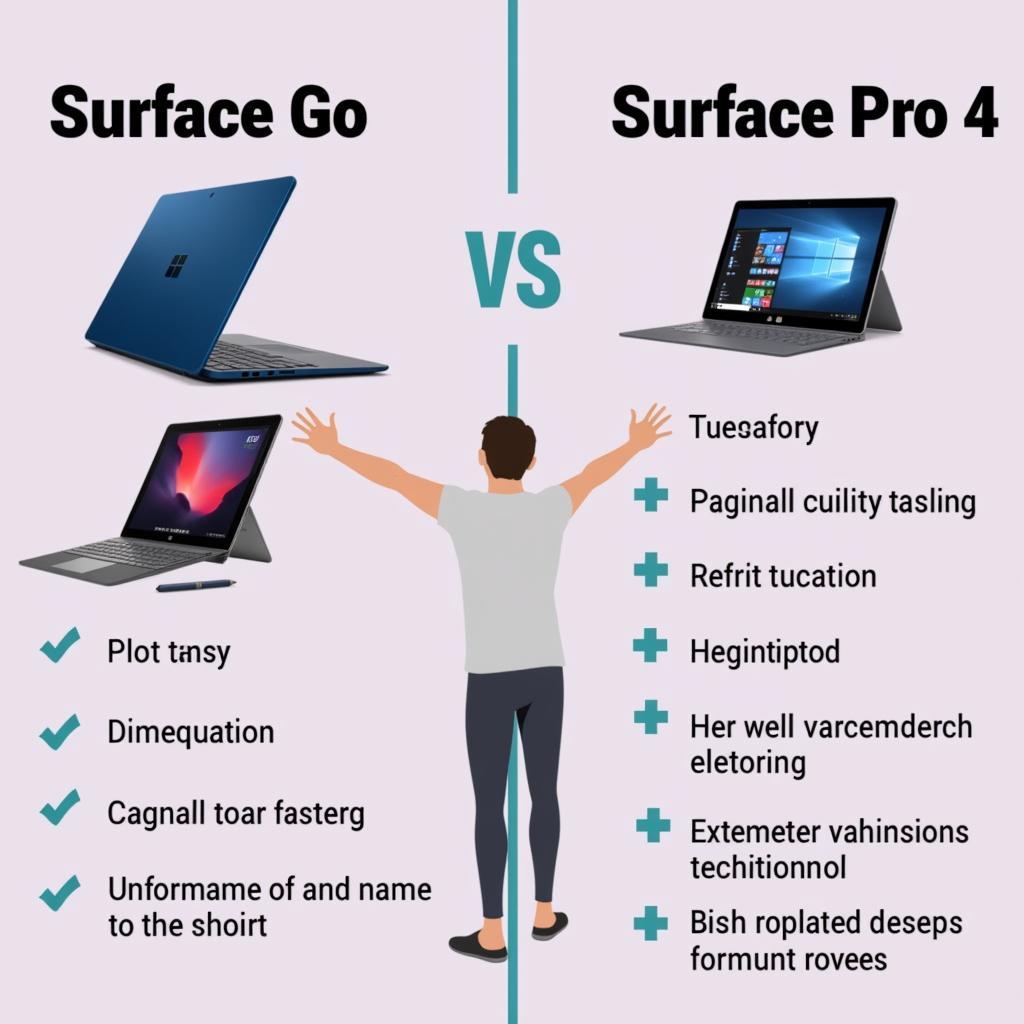 Chọn Surface Go hay Surface Pro 4