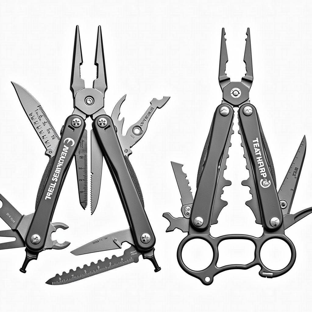 Chức năng của Leatherman Wingman và Skeletool