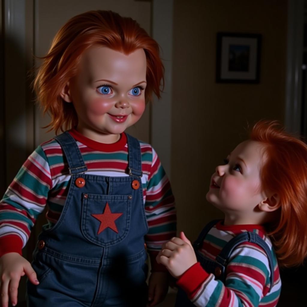 Chucky và Glen trong phim Seed of Chucky