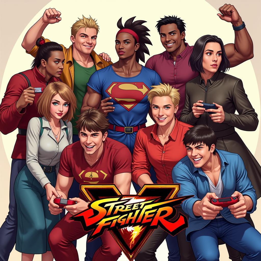 Cộng đồng game thủ Street Fighter Capcom vs Marvel