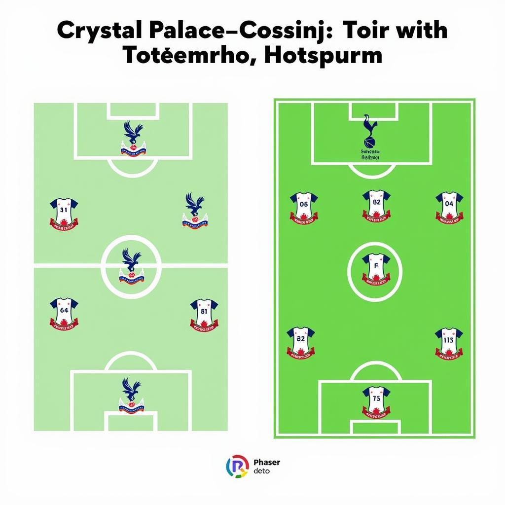 Đội hình ra sân dự kiến Crystal Palace vs Tottenham Hotspur