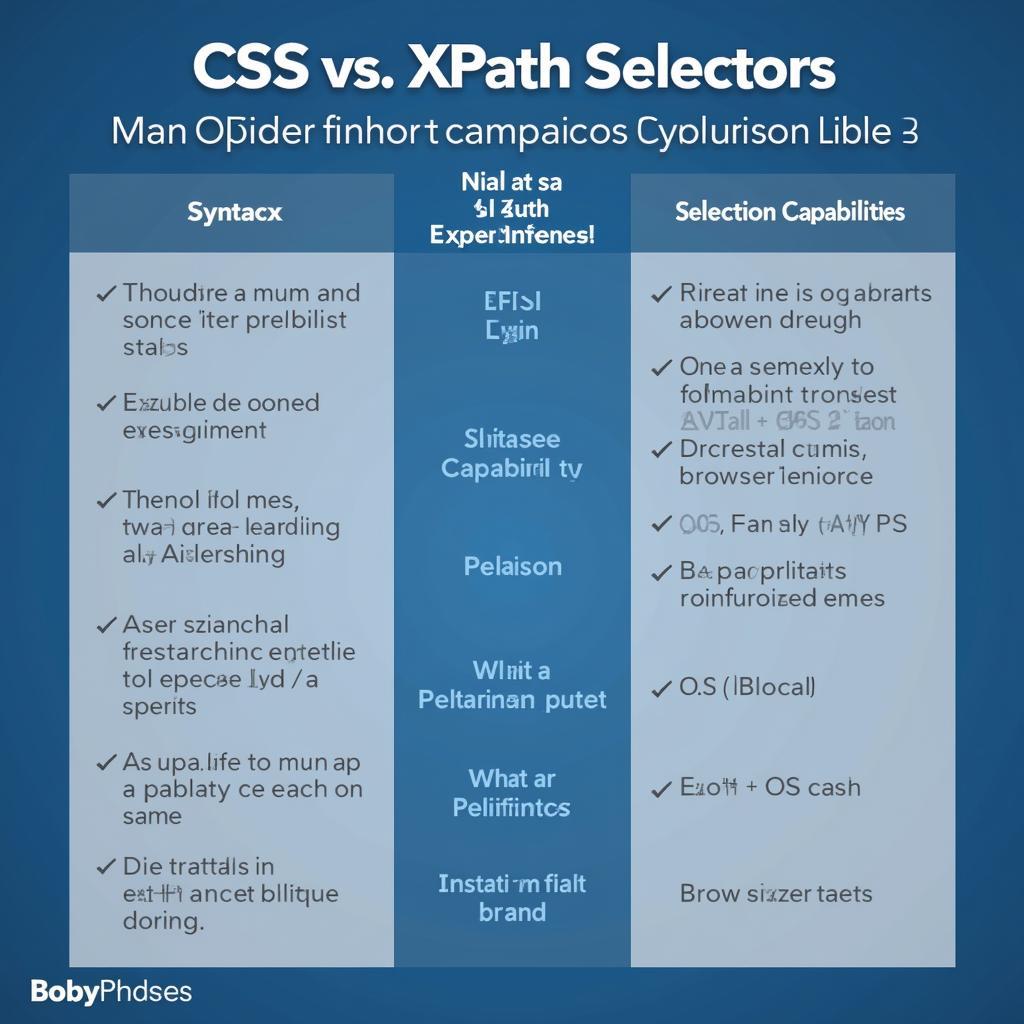 So sánh CSS vs XPath