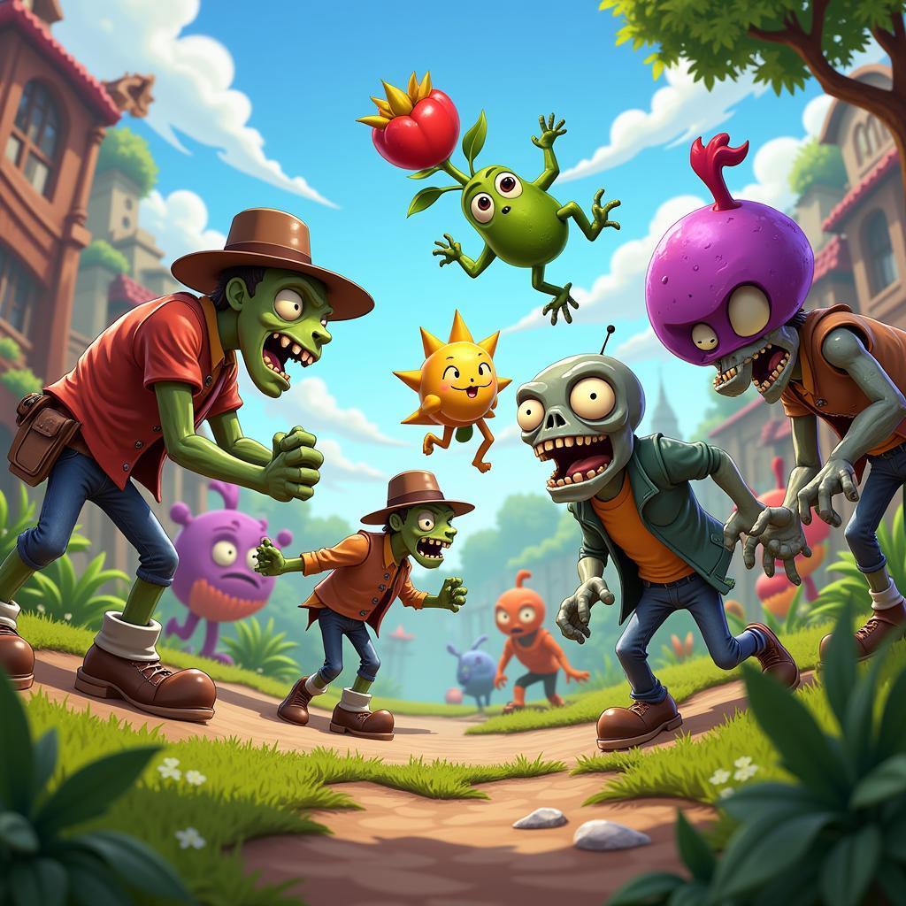 Cuộc chiến vườn rau Plants vs. Zombies