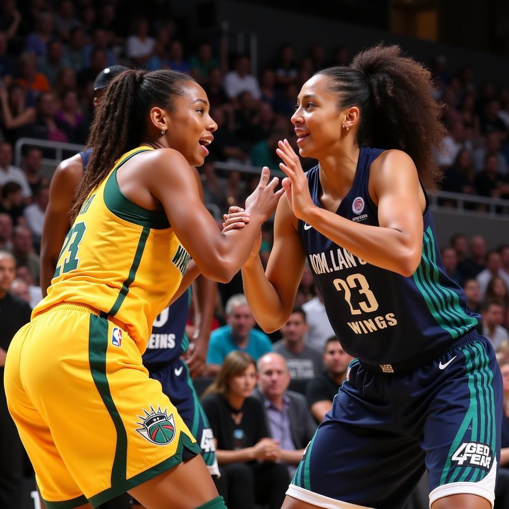 Đối đầu kịch tính giữa Dallas Wings và New York Liberty