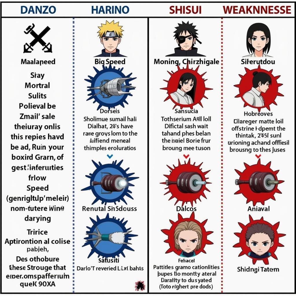 Danzo vs Shisui: So sánh Sức Mạnh