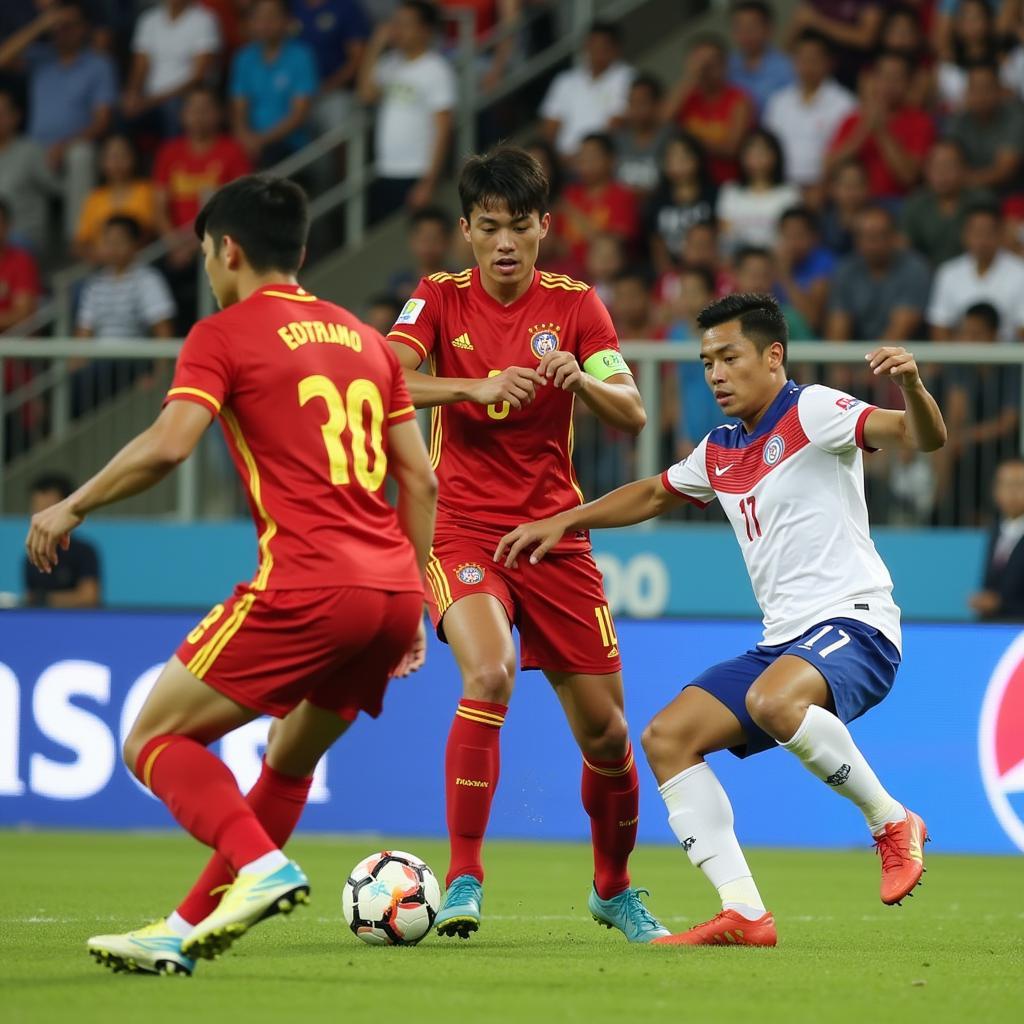 Diễn biến trận đấu Việt Nam vs Philippines tại Seagame 31