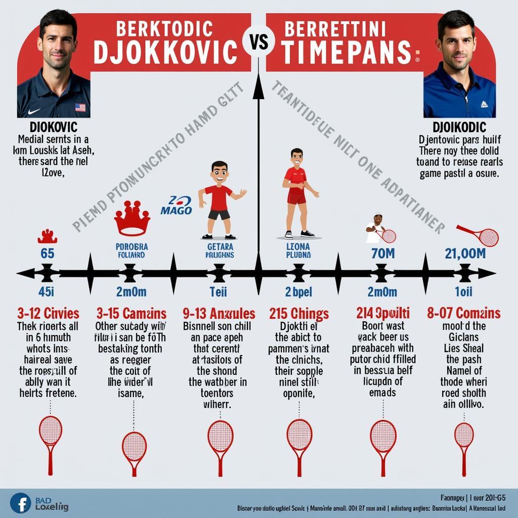 Lịch sử đối đầu Djokovic vs Berrettini