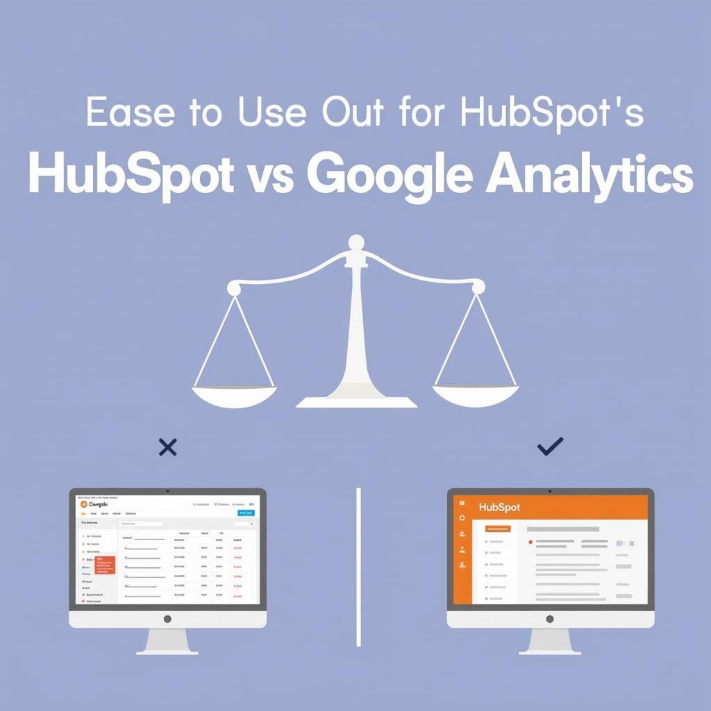 Độ Khó Sử Dụng Hubspot và Google Analytics