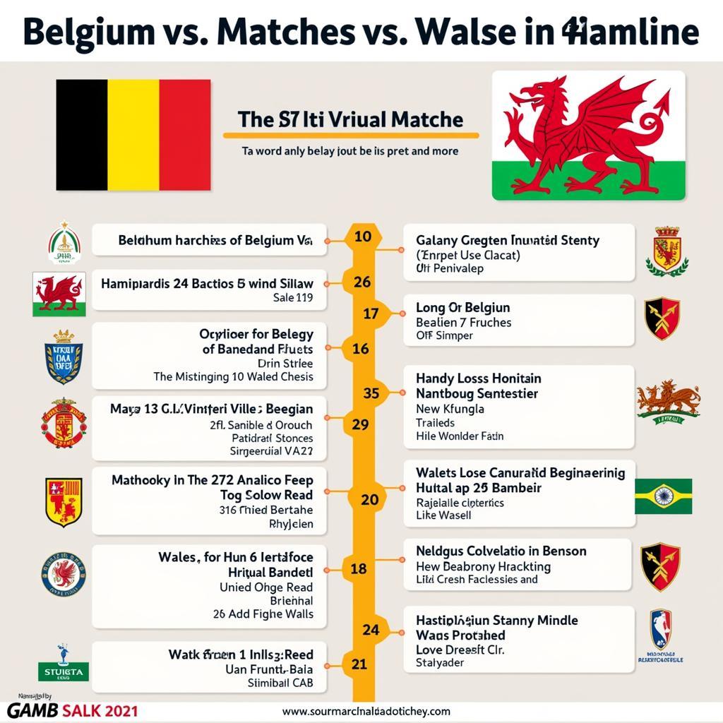 Lịch sử đối đầu giữa Bỉ và Wales