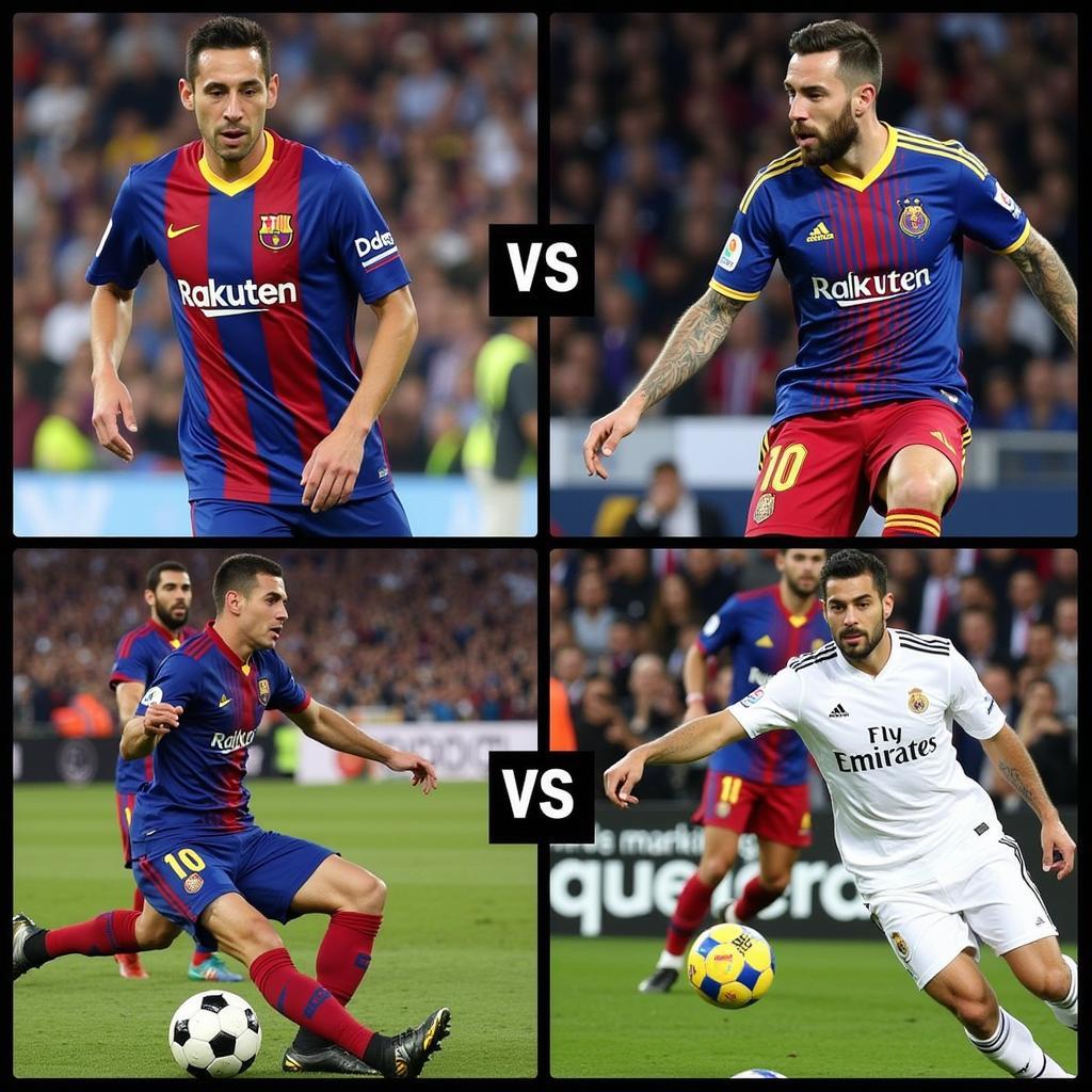 Đối đầu ngôi sao Barca vs Real: Những màn so tài đỉnh cao