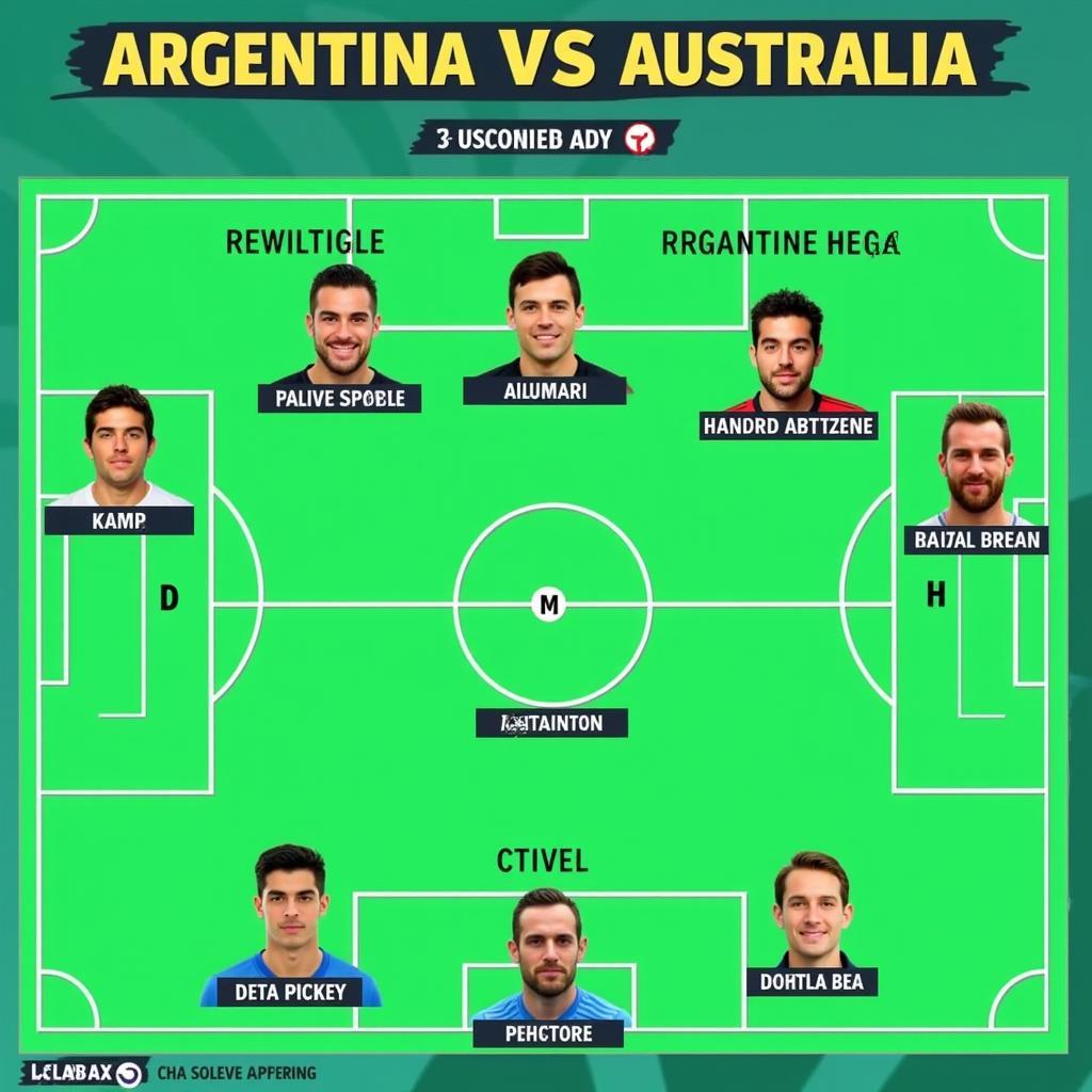 Đội hình Argentina vs Úc