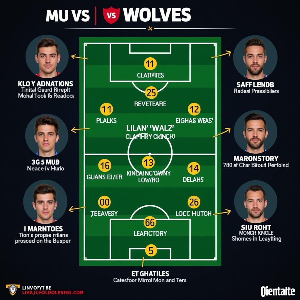 Đội hình và chiến thuật của MU và Wolves