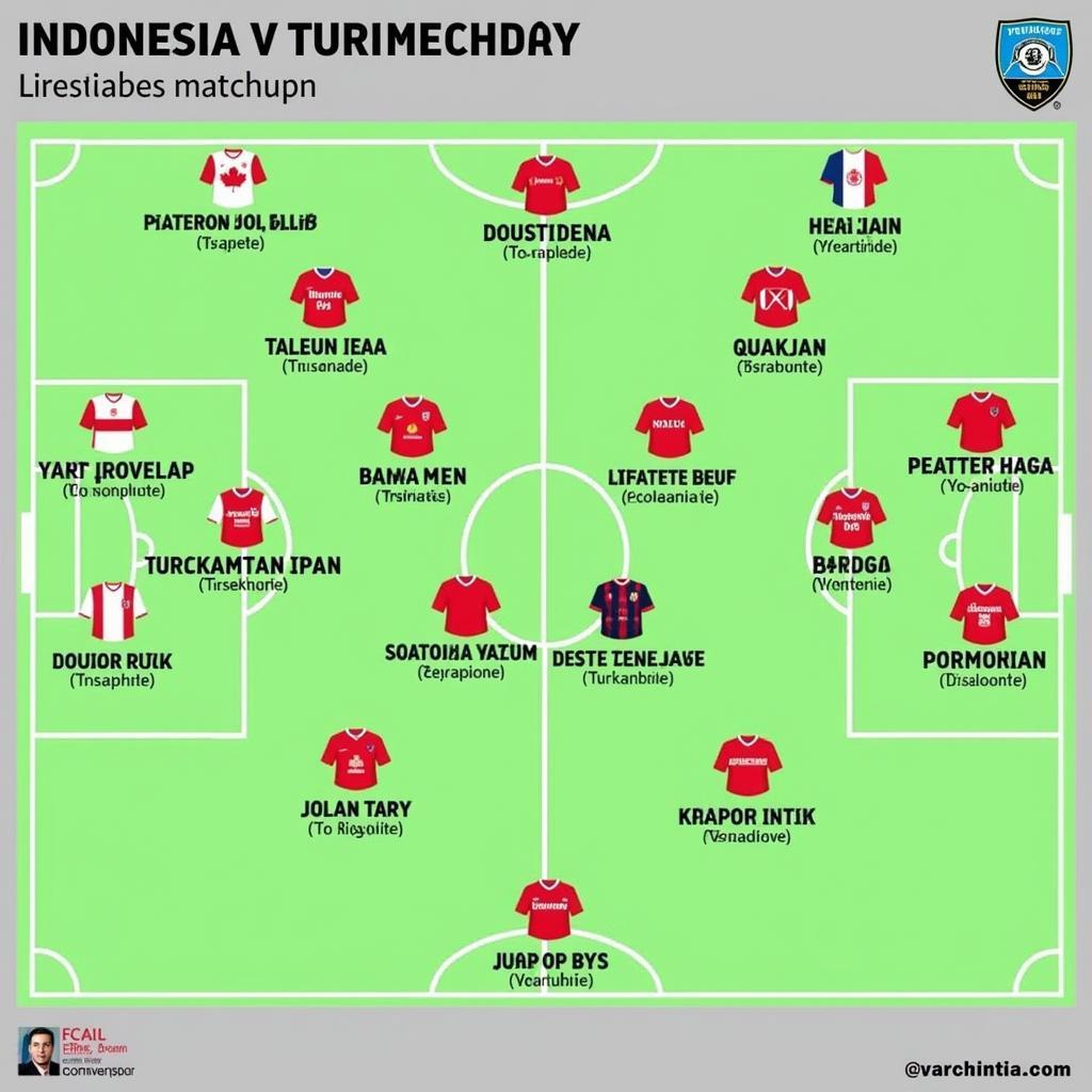 Đội Hình Dự Kiến Indonesia vs Turkmenistan