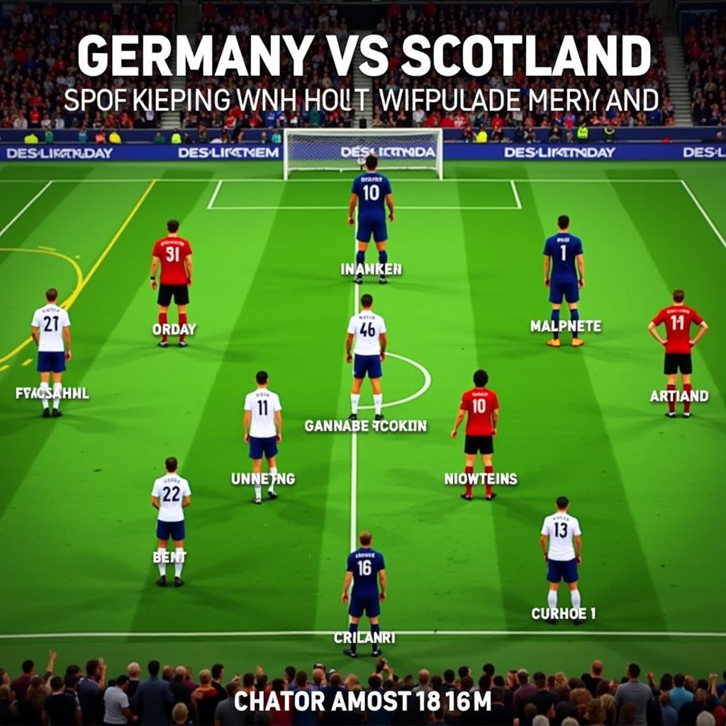 Đội hình Đức vs Scotland sẵn sàng ra trận