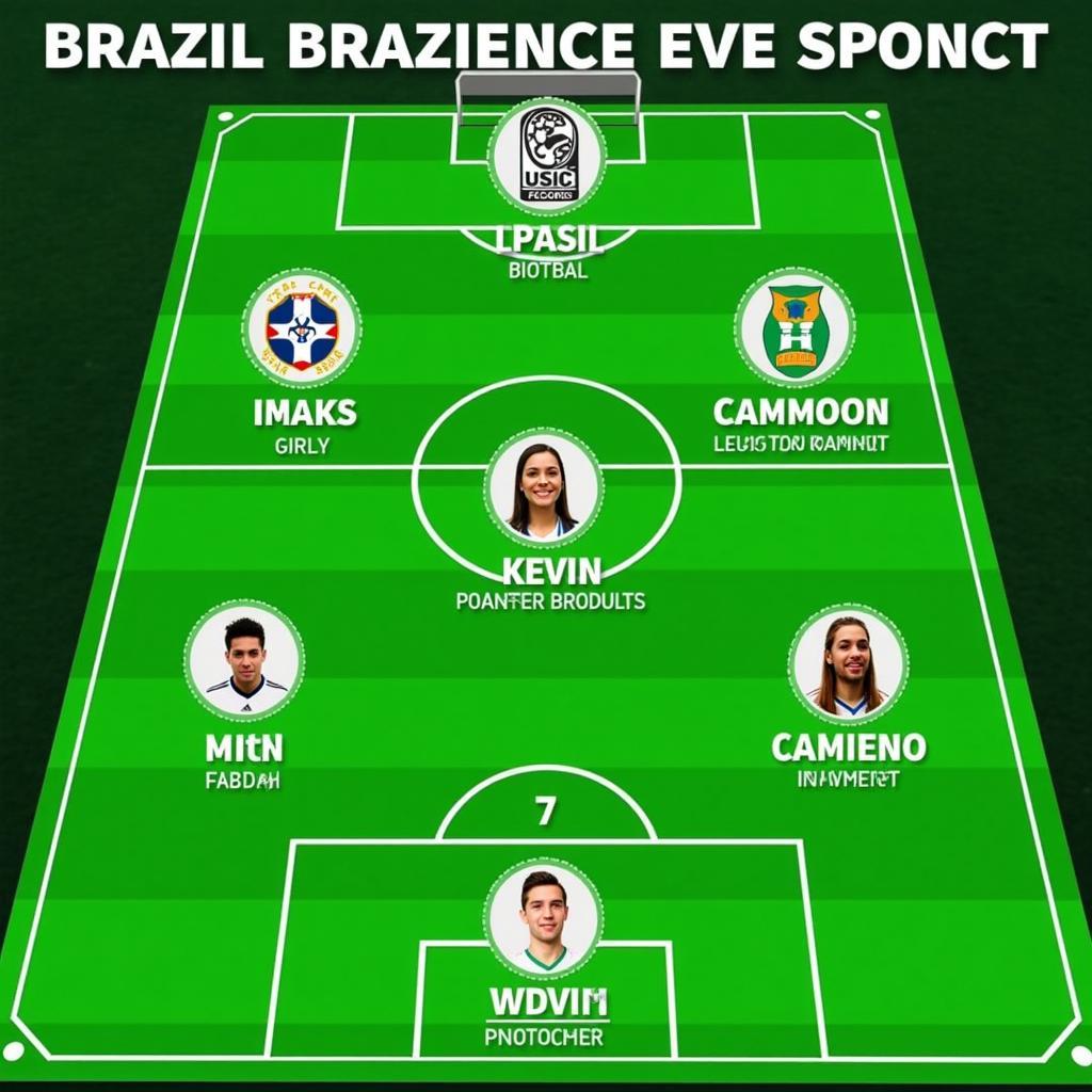 Đội hình ra sân Brazil vs Cameroon: Sức mạnh của Selecao