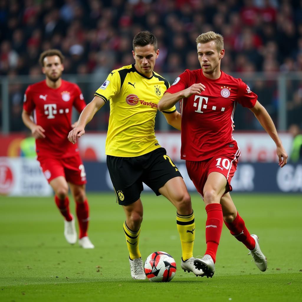 Dortmund và Bayern Leverkusen đối đầu kịch tính