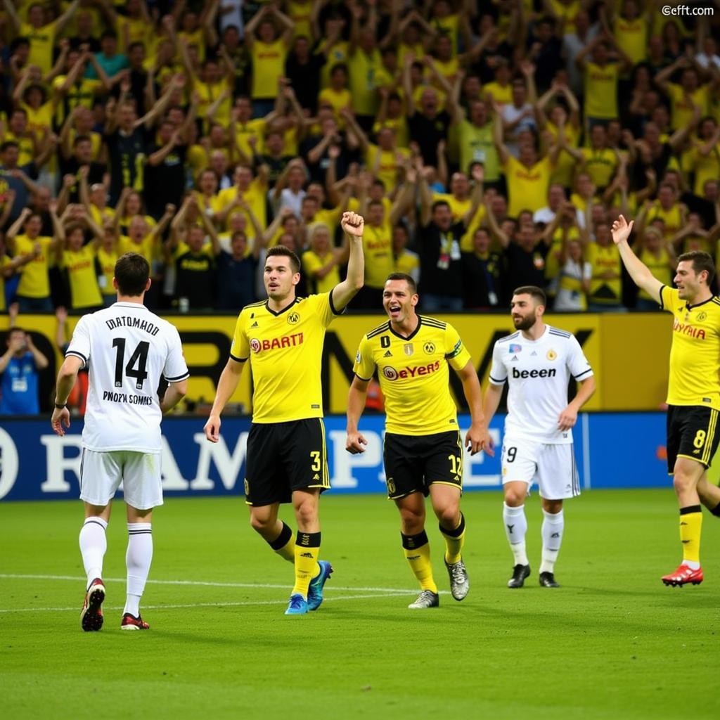 Dortmund vs Real Madrid Bán Kết Champions League 2013