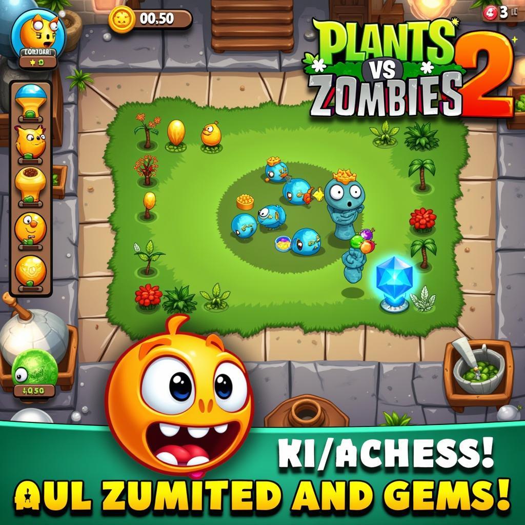 Download Plants vs Zombies 2 Mod Vô Hạn Tiền