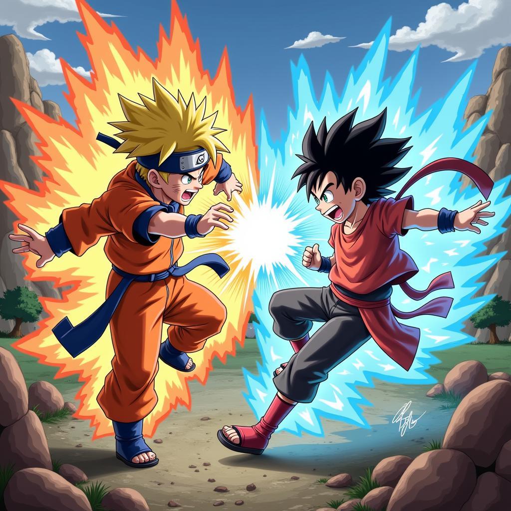 Đại chiến Dragon Ball vs Naruto: Ai sẽ là người chiến thắng?