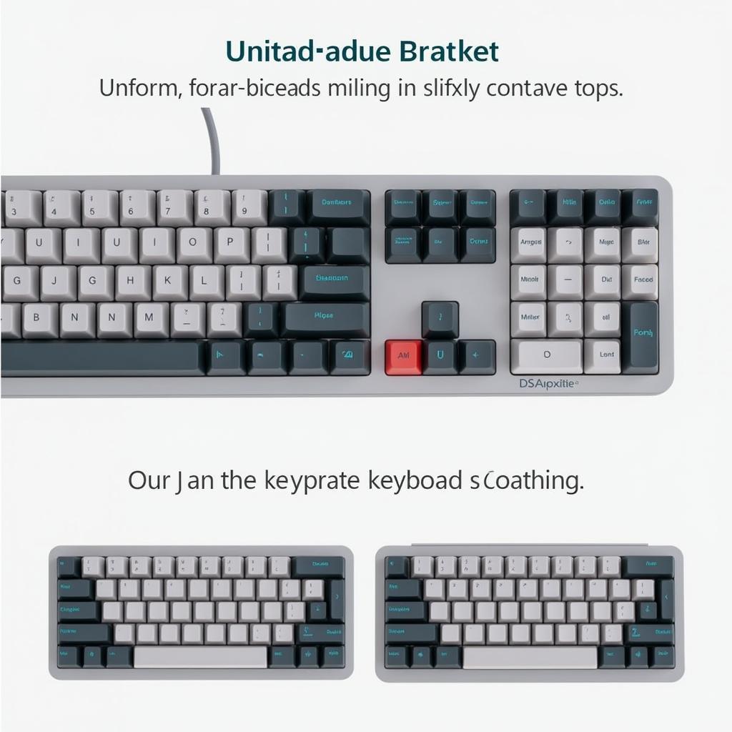 Keycap DSA Profile: Đơn giản và hiện đại