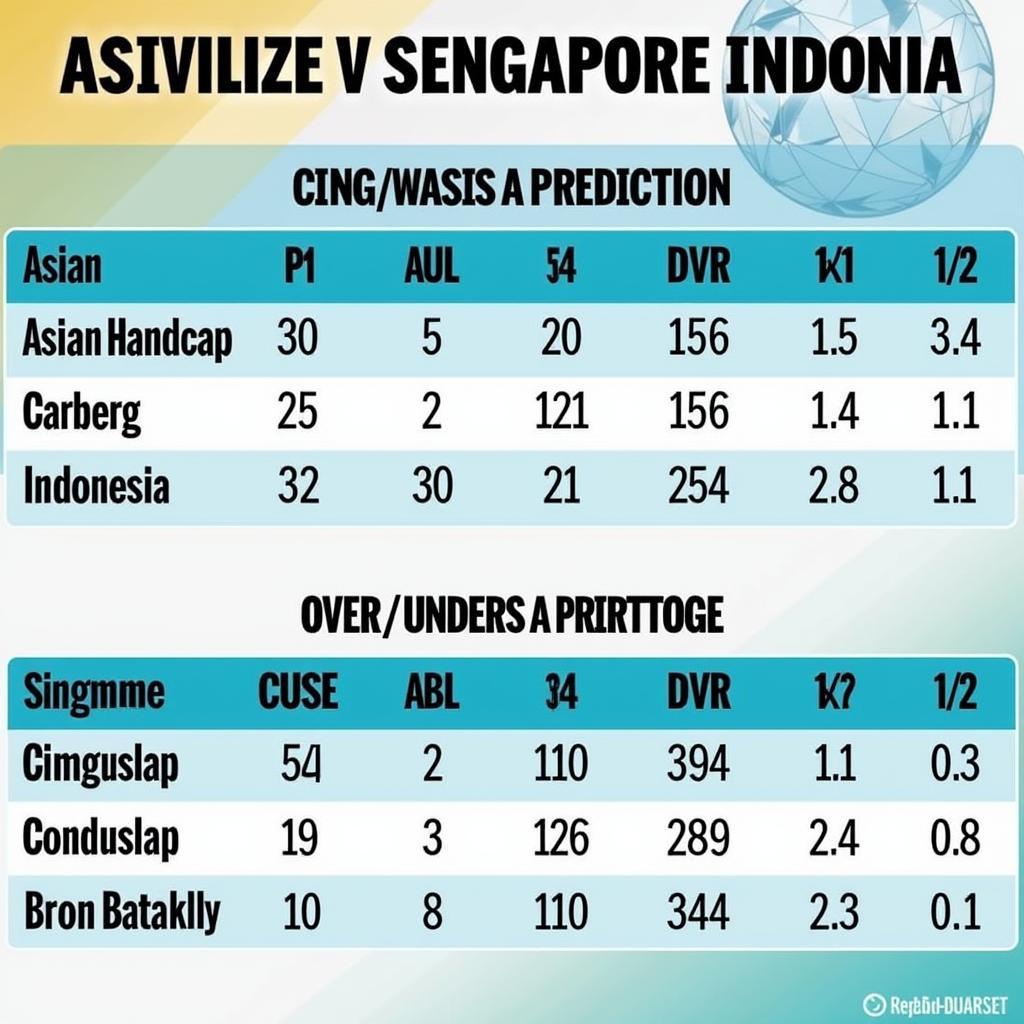 Dự đoán kèo Singapore vs Indonesia