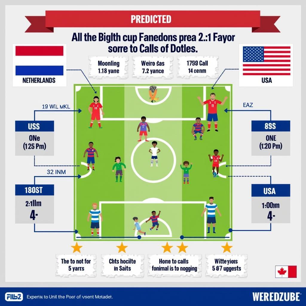 Dự đoán kèo tỷ số Hà Lan vs Mỹ World Cup