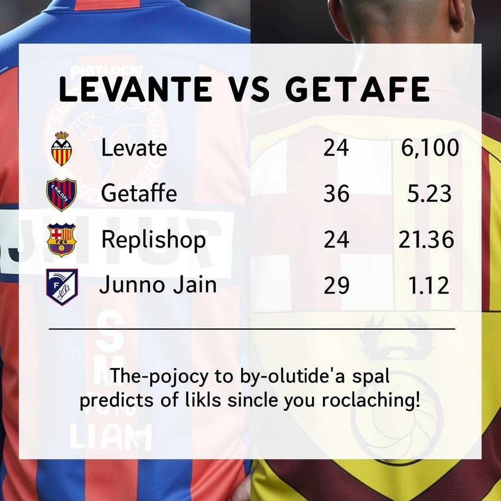 Dự đoán kết quả trận đấu Levante vs Getafe: Chuyên gia dự đoán tỉ số và phân tích khả năng chiến thắng của mỗi đội